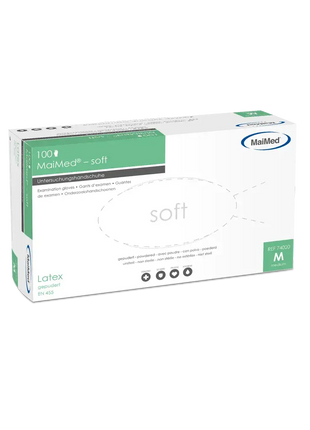 Latexhandschuhe Soft beige 100