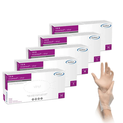 MaiMed Vinylhandschuhe 100 Stück