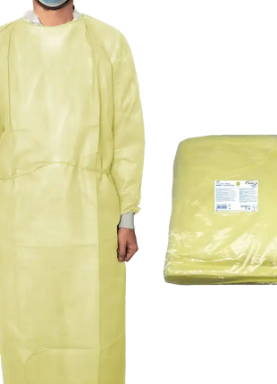 MaiMed Schutzkittel Viruguard Gelb