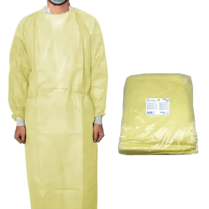 MaiMed Schutzkittel Viruguard Gelb