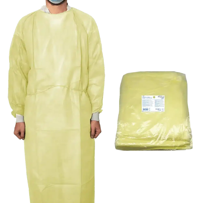 MaiMed Schutzkittel Viruguard Gelb