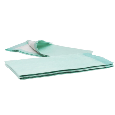 MaiMed Bettschutz 2 x 25 Stück Grün 60x90