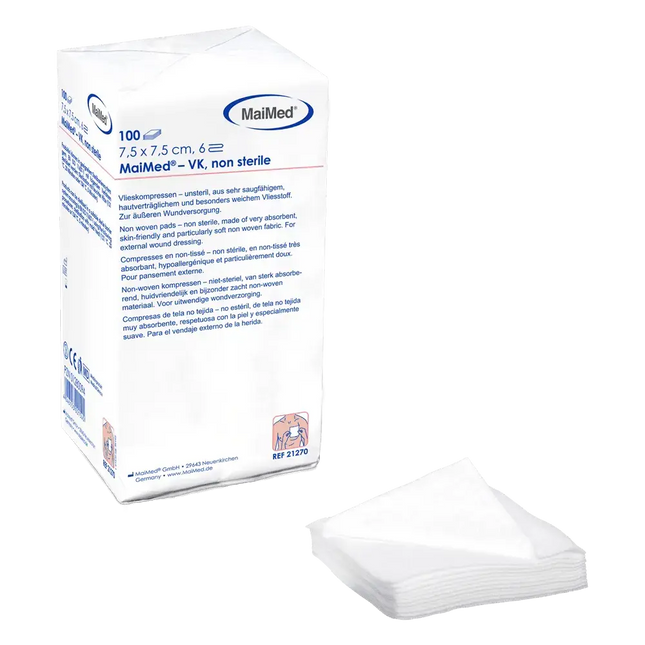 MaiMed VK Vlieskompressen 4-lagig