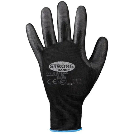 Stronhand Lingi Schwarz PU-Handschuhe