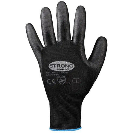 Stronhand Lingi Schwarz PU-Handschuhe