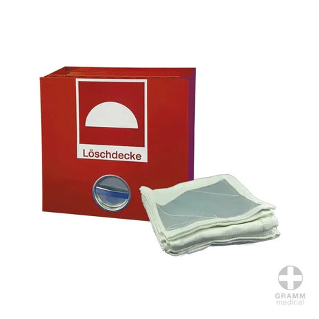 Actiomedic Löschdecke mit Metallbehälter