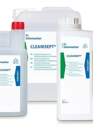 Dr. Schumacher CLEANISEPT Flächendesinfektion Kanister, professionelle Desinfektionsmittel Hygieneprodukte