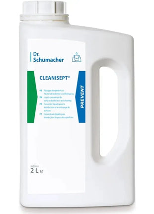 Dr. Schumacher Cleanisept 2L Kanister Flächendesinfektionsmittel für Oberflächenreinigung