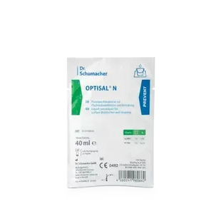 Optisal N Reinigungslösung 40 ml Einzeldosis für Desinfektion und Wundreinigung