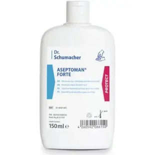 Dr. Schumacher ASEPTOMAN Forte Handdesinfektion 150ml Flasche, professionelle Hygiene