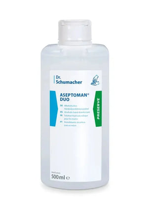 Dr. Schumacher ASEPTOMAN DUO 500ml Flasche, alkoholisches Händedesinfektionsmittel