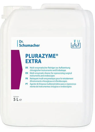5-Liter Kanister Dr. Schumacher Plurazyme Extra, enzymatischer Reiniger für chirurgische Instrumente und Endoskope