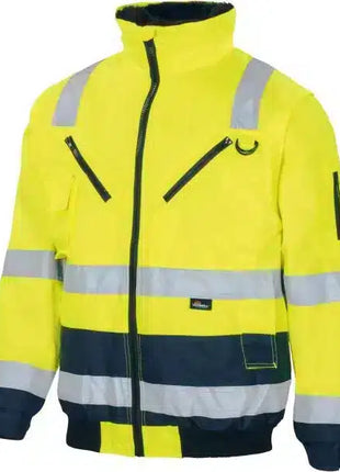 VIZWELL VW126C Pilotenjacke 4 in 1 – Warnschutzjacke Klasse 3