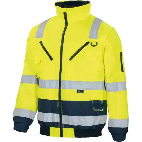 VIZWELL VW126C Pilotenjacke 4 in 1 – Warnschutzjacke Klasse 3
