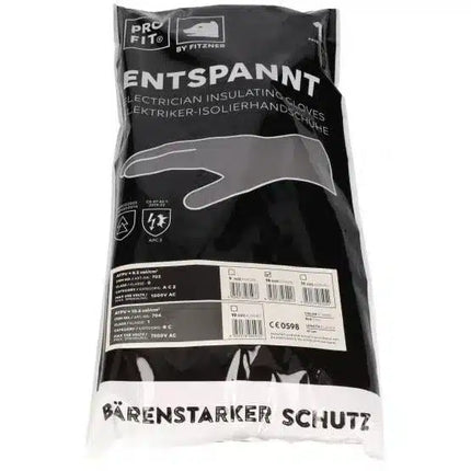 Elektriker Handschuhe 1000V, rot, Klasse 0, 41 cm