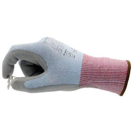 PU Schnittschutzhandschuh "Perfect Cut C", hellblau/grau