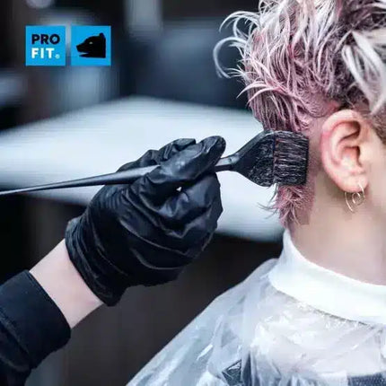 Nitril Einweghandschuhe, 24 cm, schwarz, 100