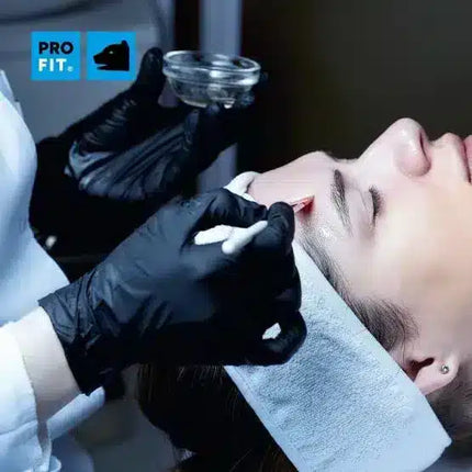 Nitril Einweghandschuhe, 24 cm, schwarz, 100