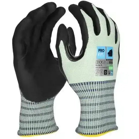 Nitril Schnittschutzhandschuh "Green Cut D", recycelter Liner