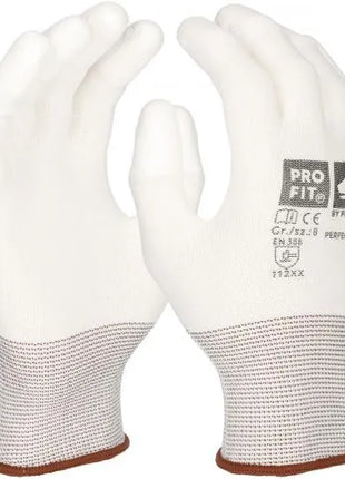 morepic-1 morepic-2 Arbeitshandschuhe "Perfect tip", Fingerspitzen PU beschichtet