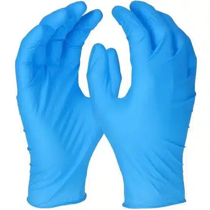 Nitril Einweghandschuhe, Top-Qualität, 24 cm, blau, 100 St. L/9