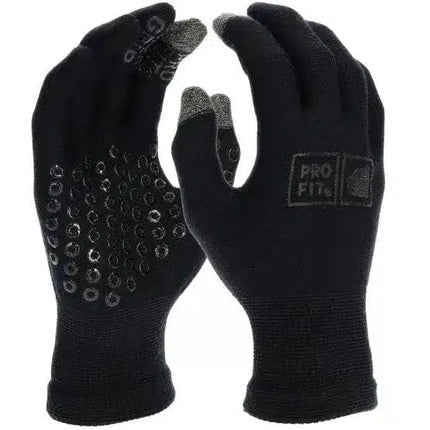 Merino-Wolle Handschuh mit Silikonnoppen