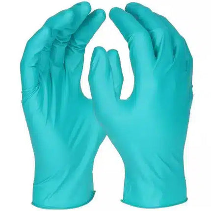 Nitril Einweghandschuhe, Top-Qualität, 24 cm, grün, 100 St.