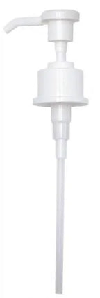 Einmalpumpe für 1 l Flasche, mit langem Auslauf,