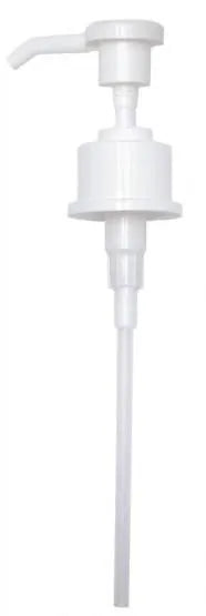 Einmalpumpe für 1 l Flasche, mit langem Auslauf,
