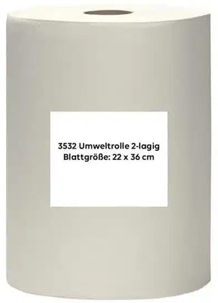 Putztuchrolle 2-lagig, 22 x 36 cm, sandbeige