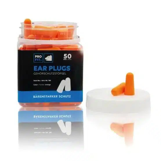 Gehörschutzstöpsel "Prosoft 38", orange, 50 Paar Dose, SNR 38 dB