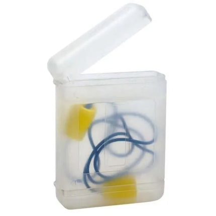 Aufbewahrungsbox für Gehörschutzstöpsel, leer