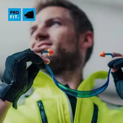 Gehörschutzbügel "Proflex 24", SNR 24 dB, orange Stöpsel