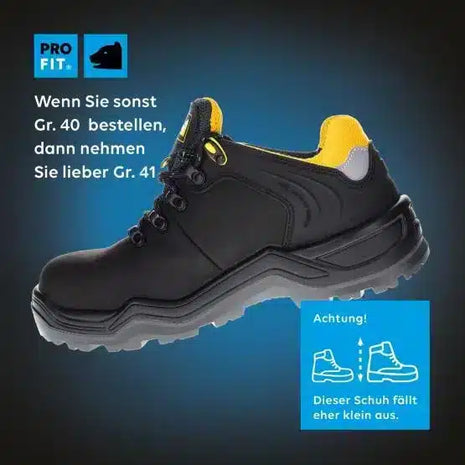 ESD Sicherheitsschuhe S3 "Arctos B low", metallfrei, halb