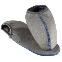 Einziehsocken für Gummistiefel, grau/ blau 41