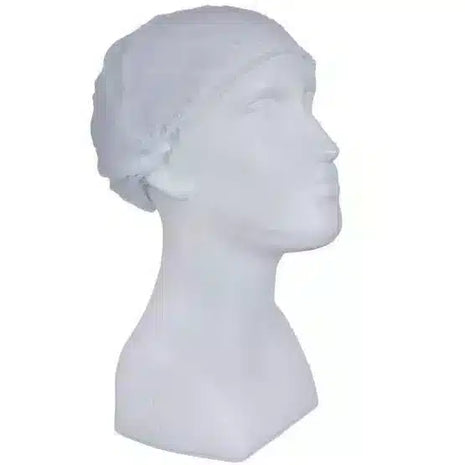 PP Klipphaube, weiß, 53 cm, 100 St. im Beutel