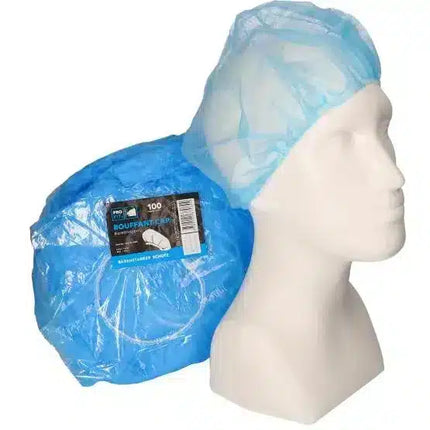 leichte und luftdurchlässige Baretthaube, mit weichem, latexfreiem Gummiband, Durchmesser ca. 53 cm
