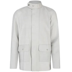 Volllederjacke, mit Druckknöpfen XL