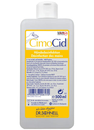 Dr. Schnell CimoCid Händedesinfektionsmittel, begrenzt viruzid