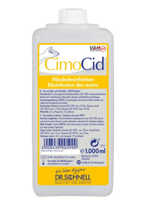 Dr. Schnell CIMOCID SENSITIVE | Händedesinfektionsmittel | rückfettend