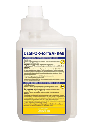 Flasche Desinfektionsmittel DESIFOR-forte AF neu für Flächendesinfektion, Hygienebedarf