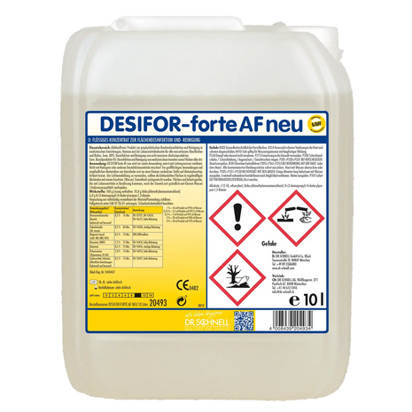 Dr. Schnell DESIFOR FORTE AF neu Desinfektionsreiniger