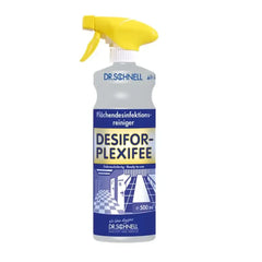 Flächendesinfektionsreiniger Desifor-Plexifee in 500ml Sprühflasche, gebrauchsfertig, Reinigung und Desinfektion