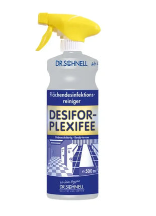 Flächendesinfektionsreiniger Desifor-Plexifee in 500ml Sprühflasche, gebrauchsfertig, Reinigung und Desinfektion