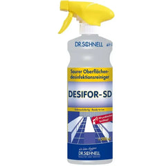 DESIFOR-SD saurer Oberflächendesinfektionsreiniger Sprühflasche 500ml, Hygienereinigung