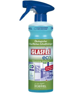 Glasfee eco ökologischer Oberflächen-Schnellreiniger 500ml Sprühflasche, umweltfreundlich