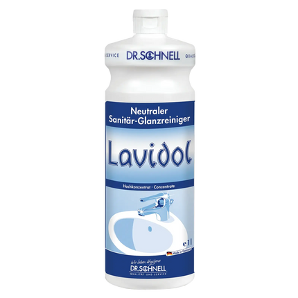 LAVIDOL Neutraler Sanitär- und Glanzreiniger für Wände und Inventar