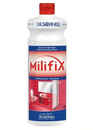 Dr. Schnell Milifix saurer Grundreiniger Flasche für Bad und WC, Hygiene-Reiniger, Konzentrat