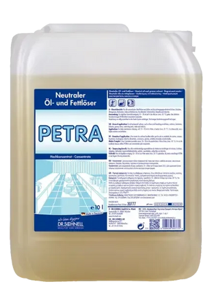 10-Liter-Kanister PETRA neutraler Öl- und Fettlöser, Reinigungsmittel für gewerbliche Hygiene