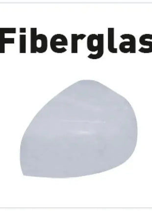 Fiberglas Einsatz, weiß, hygienisch, medizinisches Zubehör, Produktabbildung auf weißem Hintergrund